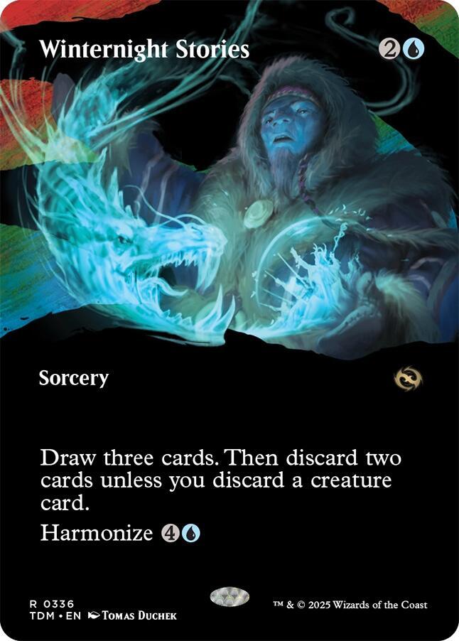 Winternight Stories Borderless 336 (Tarkir: Dragonstorm)  - Borderless | Good Games Adelaide SA
