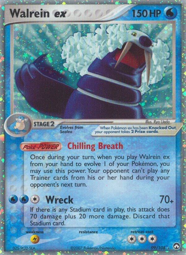 Walrein ex 99/108 (Power Keepers)  - Holofoil | Good Games Adelaide SA