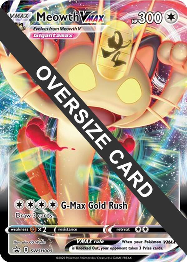 Meowth VMAX SWSH005 SWSH005 (Jumbo Cards)  - Holofoil | Good Games Adelaide SA
