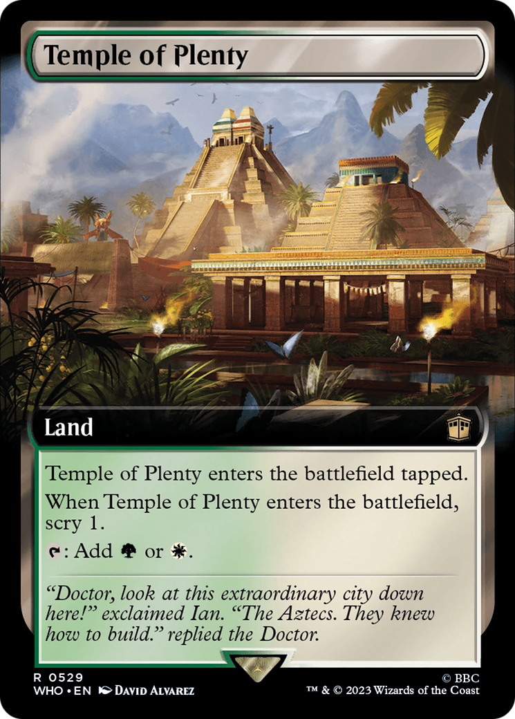 Temple of Plenty (Extended Art) [Doctor Who] | Good Games Adelaide SA