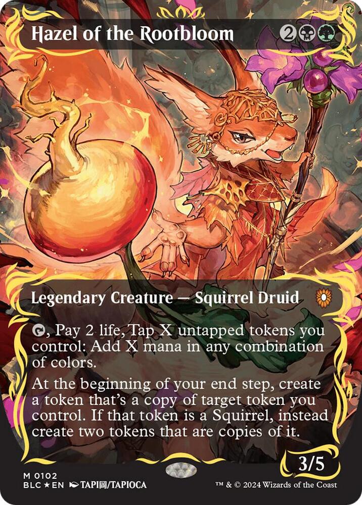 Hazel of the Rootbloom 102 (Commander: Bloomburrow)  - Foil | Good Games Adelaide SA