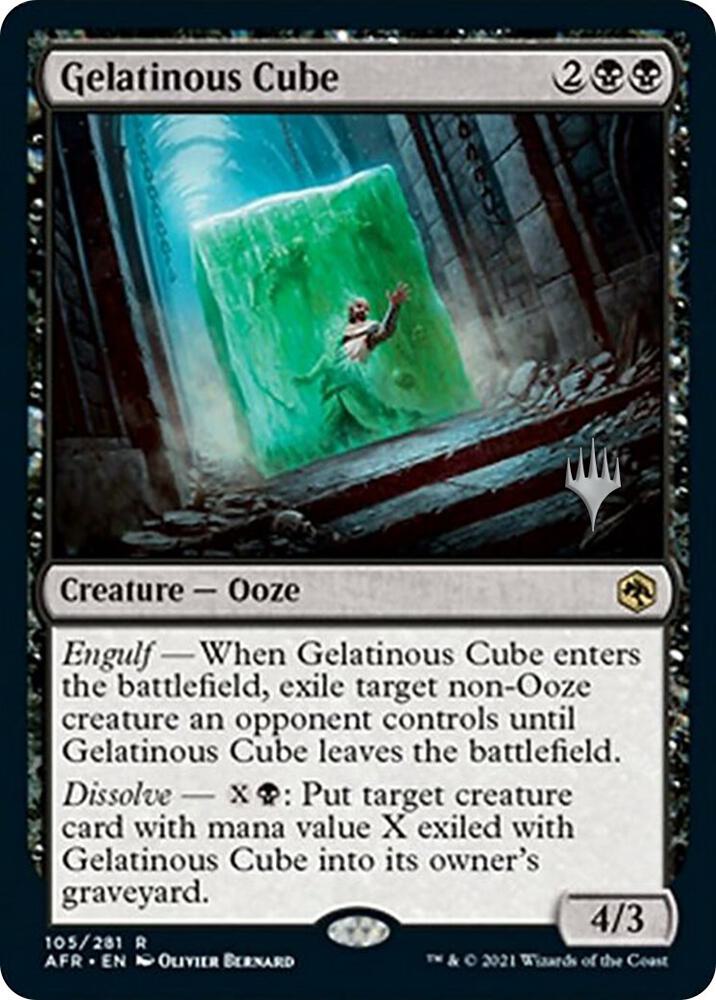 Gelatinous Cube 105 (Promo Pack: Adventures in the Forgotten Realms)  | Good Games Adelaide SA
