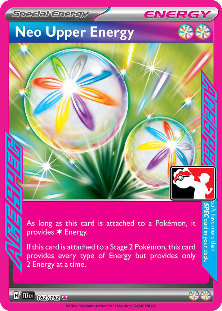 Neo Upper Energy Series 5 162/162 (Prize Pack Series Cards)  - Holofoil | Good Games Adelaide SA