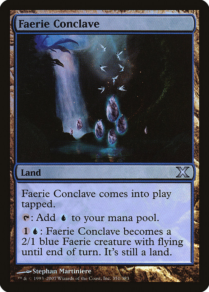 Faerie Conclave (Premium Foil) [Tenth Edition] | Good Games Adelaide SA