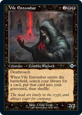 Vile Entomber Retro Frame Foil Etched 403 (Modern Horizons 2)  - Foil | Good Games Adelaide SA