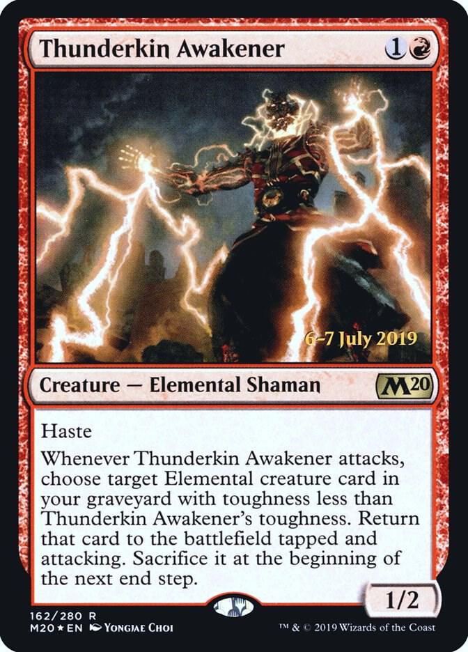 Thunderkin Awakener 162 (Prerelease Cards)  - Foil | Good Games Adelaide SA