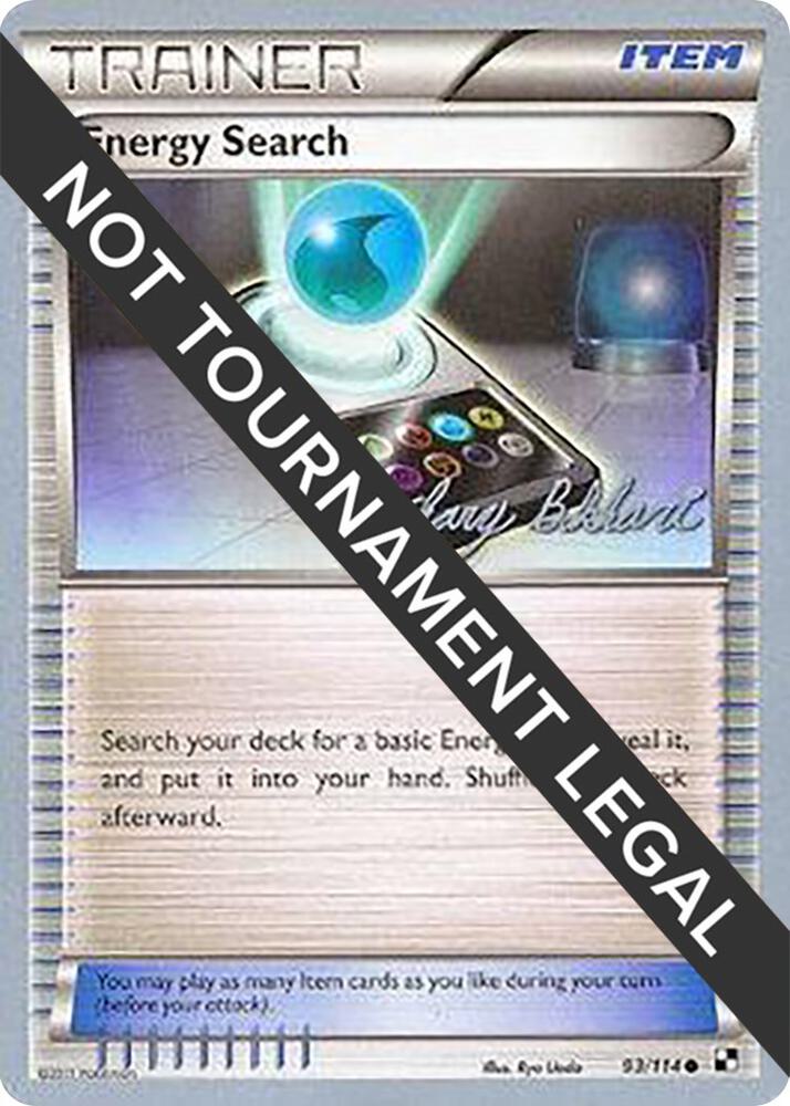 Energy Search 2012 Zachary Bokhari 93/114 (World Championship Decks)  | Good Games Adelaide SA