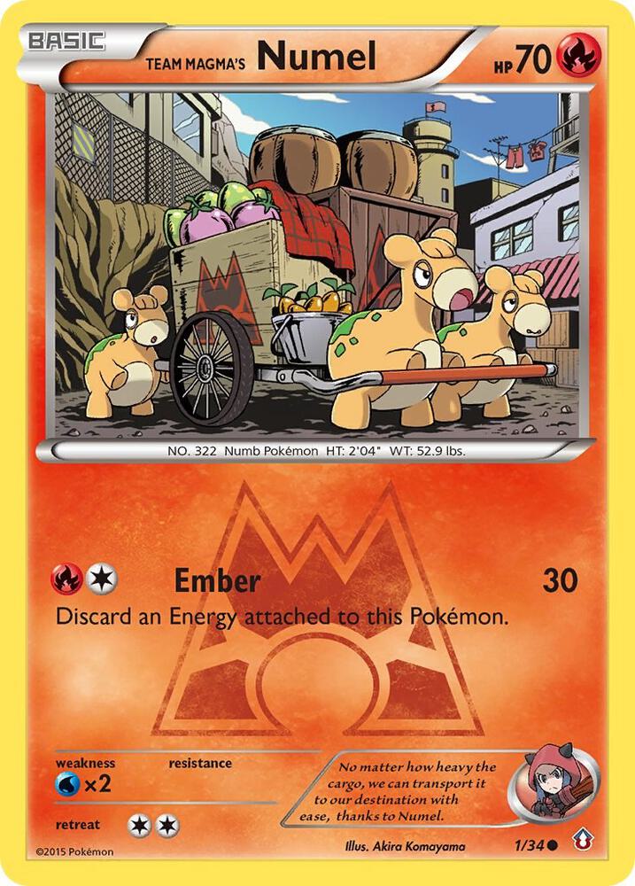 Team Magma's Numel 1/34 (Double Crisis)  | Good Games Adelaide SA
