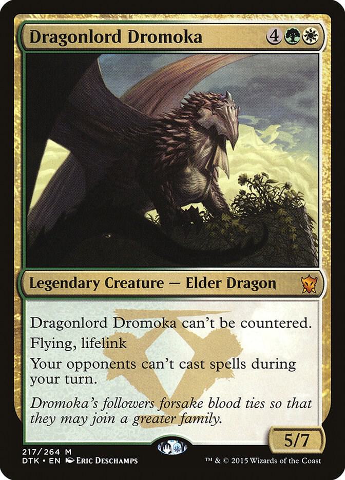 Dragonlord Dromoka 217 (Dragons of Tarkir)  - Foil | Good Games Adelaide SA