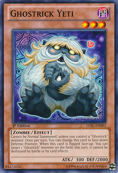 Ghostrick Yeti [LVAL-EN082] Common | Good Games Adelaide SA