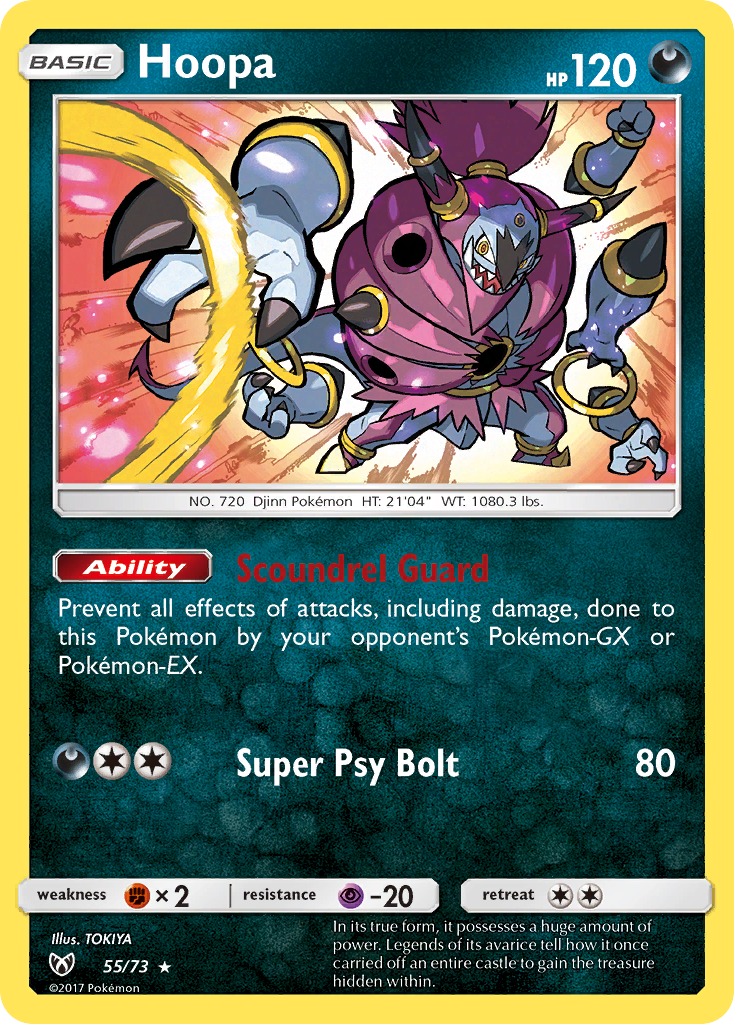 Hoopa (55/73) [Sun & Moon: Shining Legends] | Good Games Adelaide SA