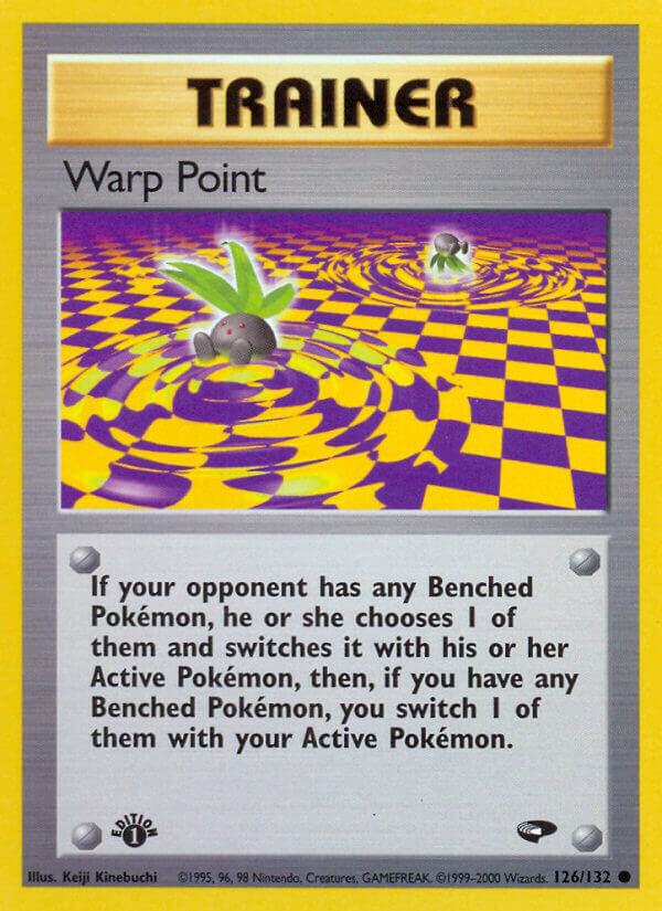 Warp Point 126/132 (Gym Challenge)  - 1st Edition | Good Games Adelaide SA