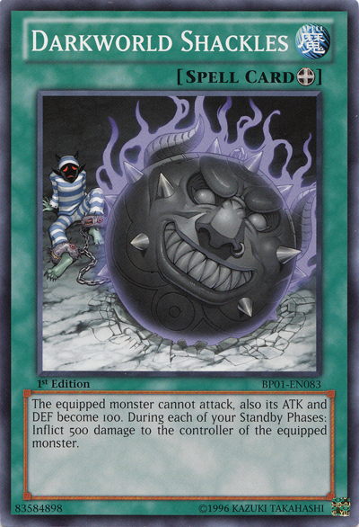 Darkworld Shackles [BP01-EN083] Common | Good Games Adelaide SA