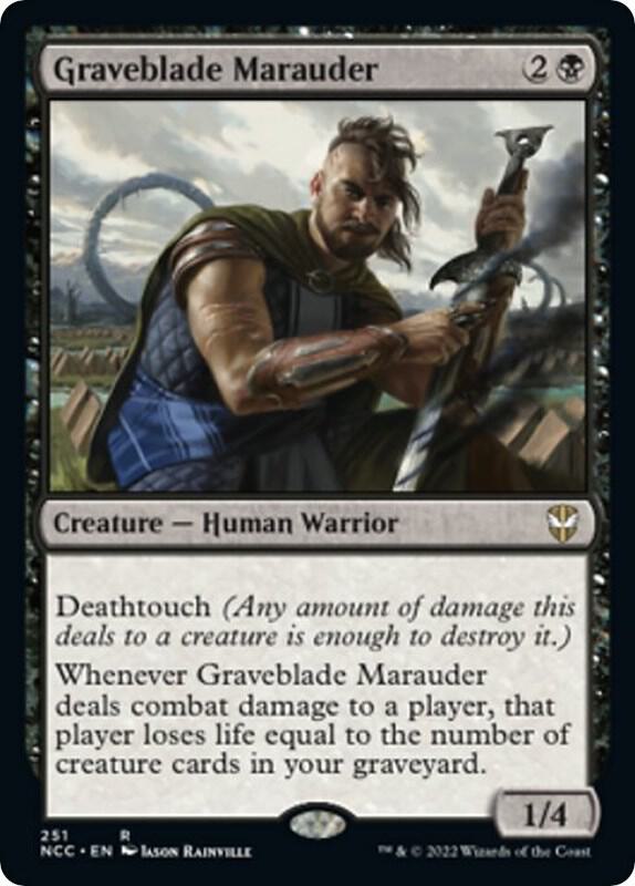 Graveblade Marauder 251 (Commander: Streets of New Capenna)  | Good Games Adelaide SA