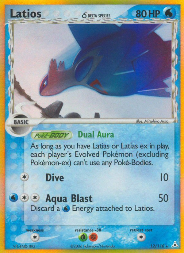 Latios (12/110) (Delta Species) [EX: Holon Phantoms] | Good Games Adelaide SA