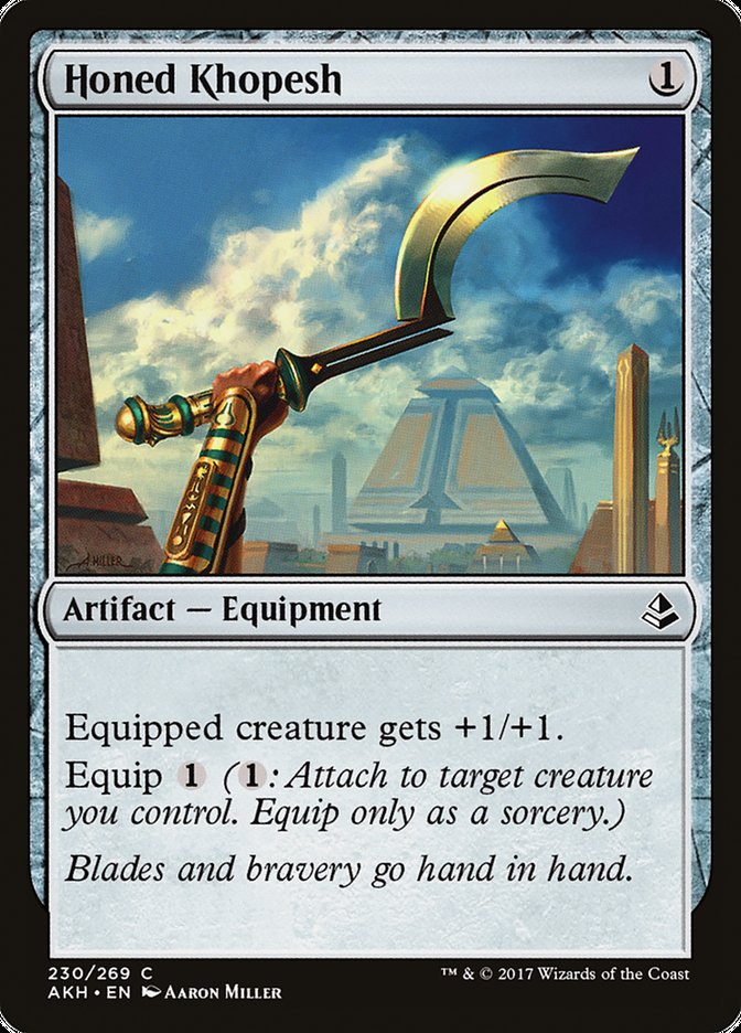 Honed Khopesh [Amonkhet] | Good Games Adelaide SA