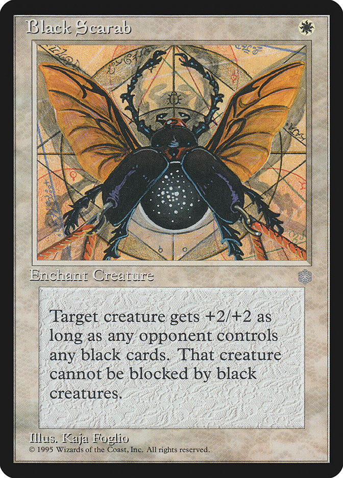 Black Scarab  (Ice Age)  | Good Games Adelaide SA