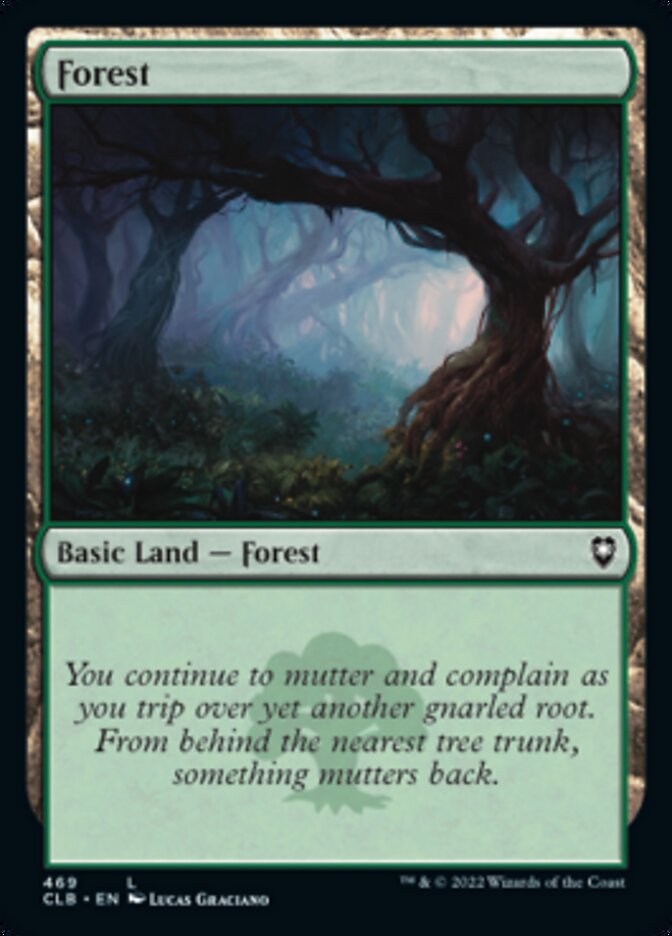 Forest (469) [Commander Legends: Battle for Baldur's Gate] | Good Games Adelaide SA