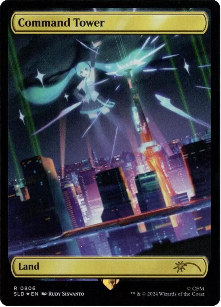 Command Tower 0806 Rainbow Foil 806 (Secret Lair Drop Series)  - Foil | Good Games Adelaide SA