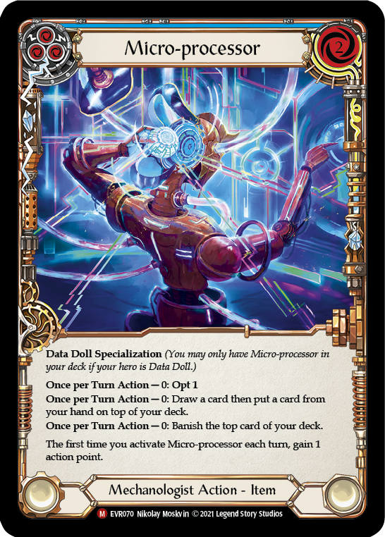 Micro-processor [EVR070] (Everfest)  1st Edition Rainbow Foil | Good Games Adelaide SA