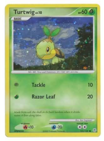 Turtwig (103/130) (Cosmos Holofoil) [Diamond & Pearl: Base Set] | Good Games Adelaide SA