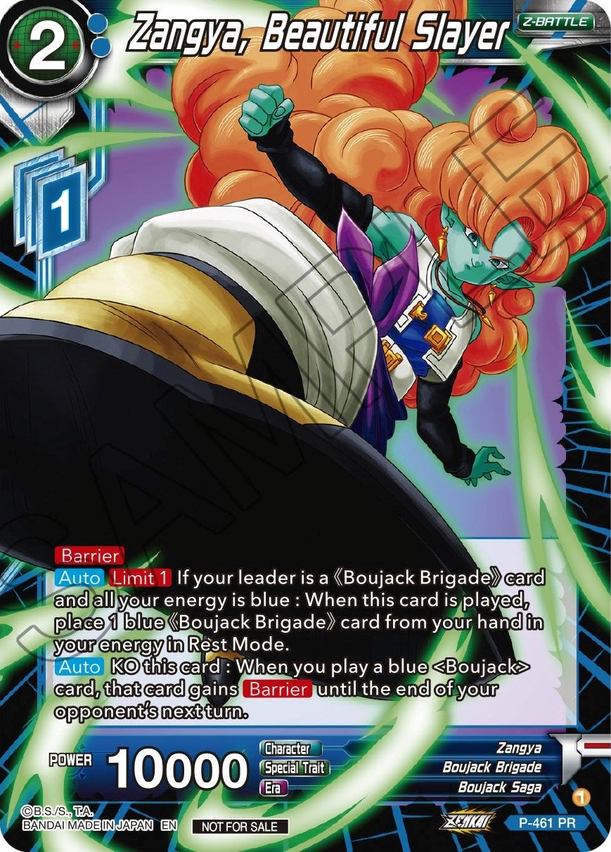 Zangya, Beautiful Slayer (Z03 Dash Pack) (P-461) [Promotion Cards] | Good Games Adelaide SA