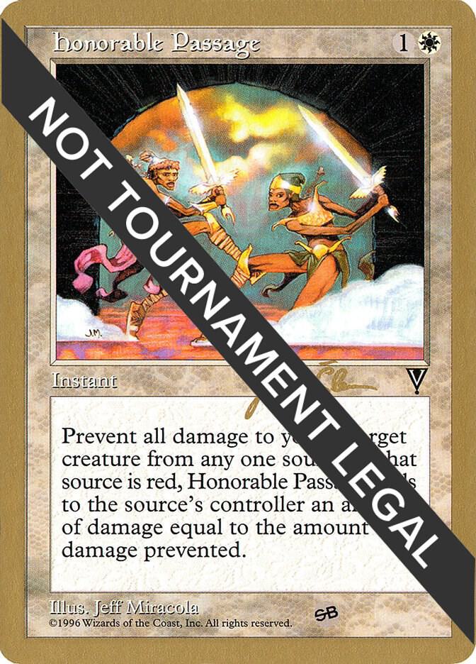 Honorable Passage 1997 Jakub Slemr VIS SB  (World Championship Decks)  | Good Games Adelaide SA