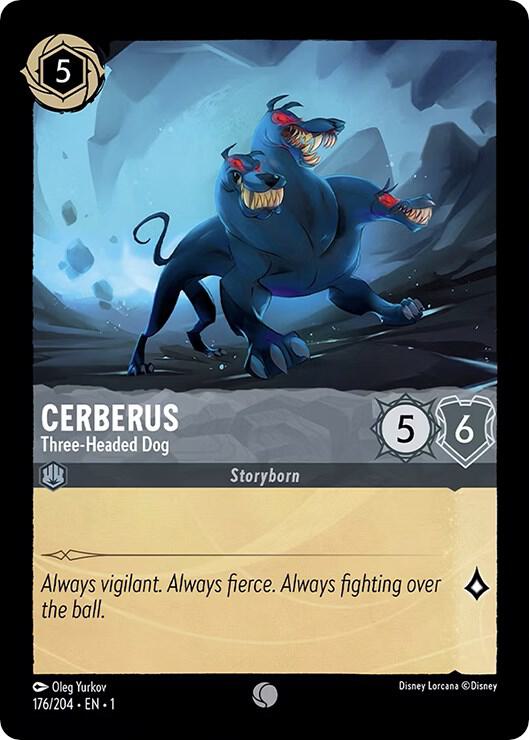 Cerberus Three Headed Dog 176/204 (The First Chapter)  - Cold Foil | Good Games Adelaide SA