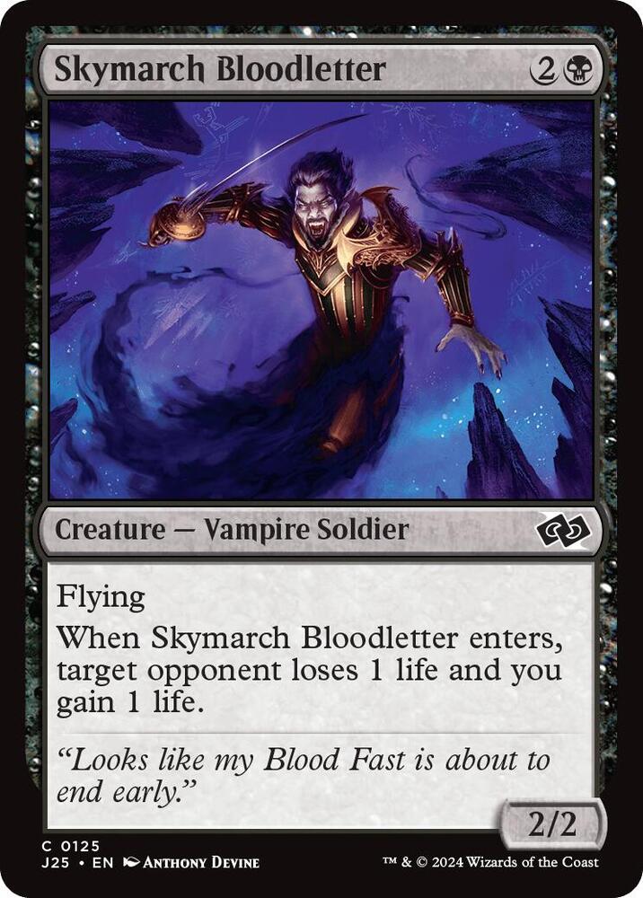 Skymarch Bloodletter 125 (Foundations Jumpstart)  | Good Games Adelaide SA