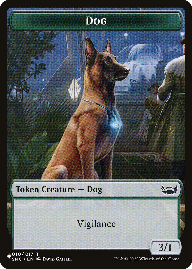 Shapeshifter // Dog Double-Sided Token [The List] | Good Games Adelaide SA