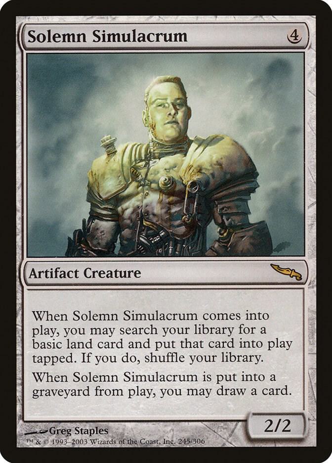 Solemn Simulacrum 245 (Mirrodin)  | Good Games Adelaide SA
