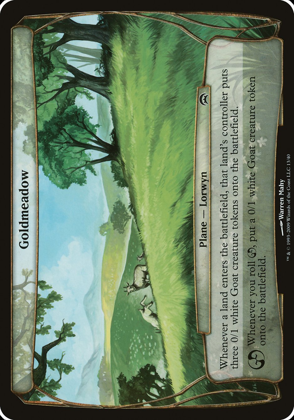 Goldmeadow (Planechase) [Planechase Planes] | Good Games Adelaide SA