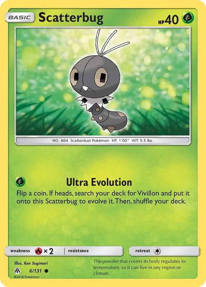 Scatterbug 6/131 (SM - Forbidden Light)  | Good Games Adelaide SA