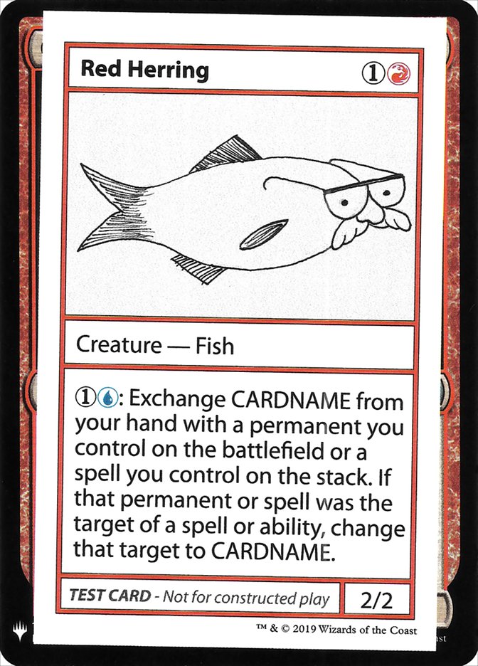Red Herring [Mystery Booster Playtest Cards] | Good Games Adelaide SA