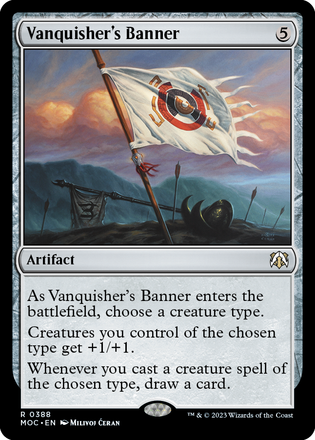 Vanquisher's Banner [March of the Machine Commander] | Good Games Adelaide SA