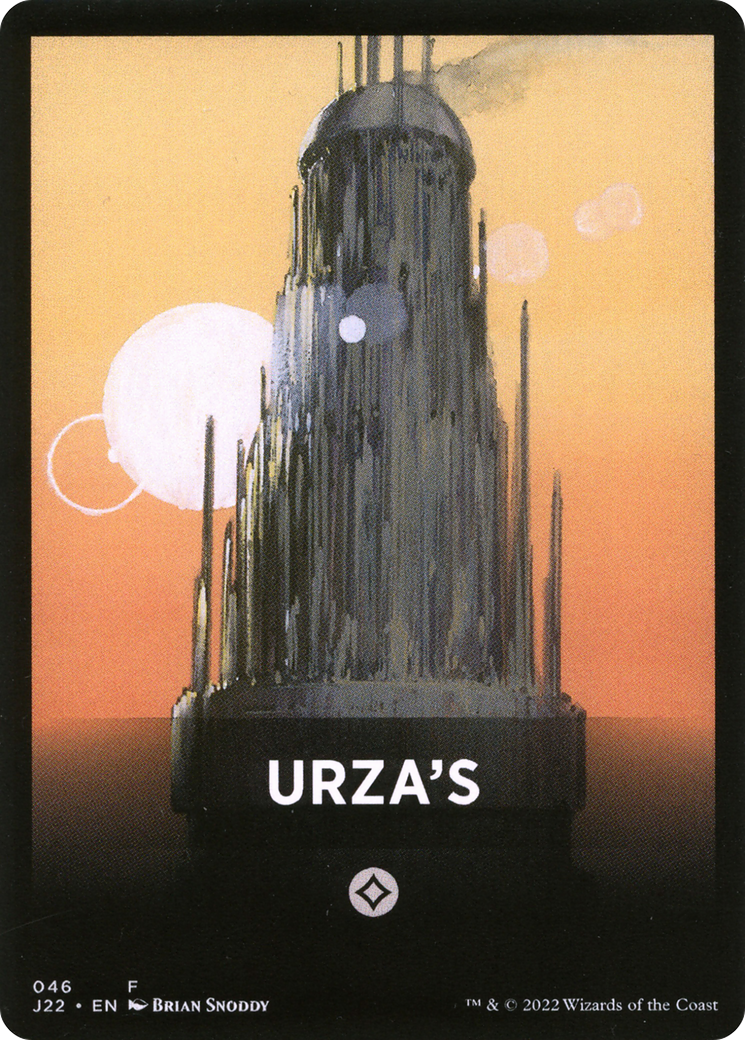 Urza's Theme Card [Jumpstart 2022 Front Cards] | Good Games Adelaide SA
