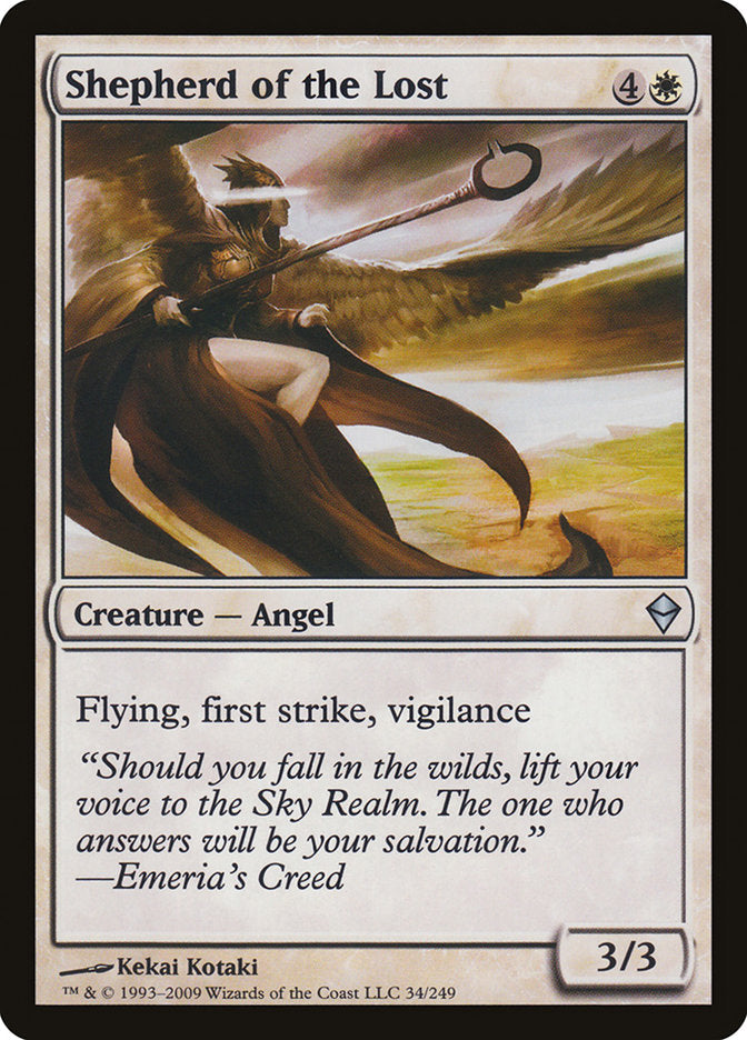 Shepherd of the Lost 34 (Zendikar)  - Foil | Good Games Adelaide SA