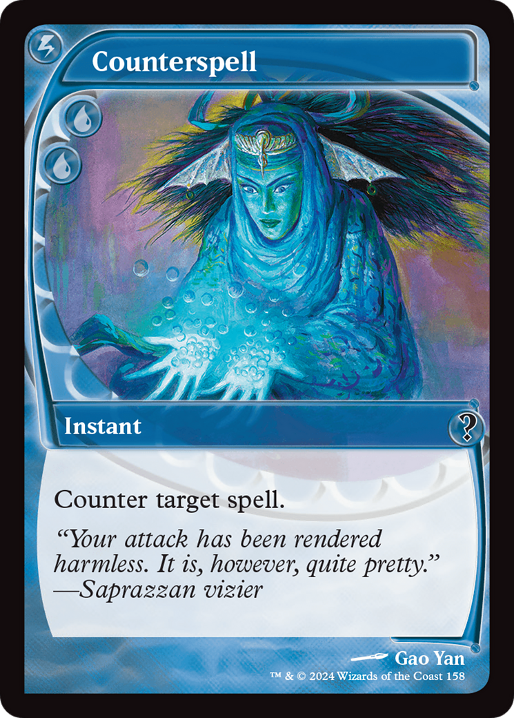 Counterspell (Future Sight) [Mystery Booster 2] | Good Games Adelaide SA