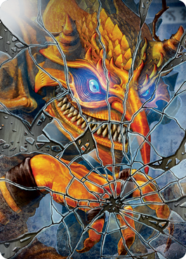 Reflection of Kiki-Jiki Art Card [Kamigawa: Neon Dynasty Art Series] | Good Games Adelaide SA