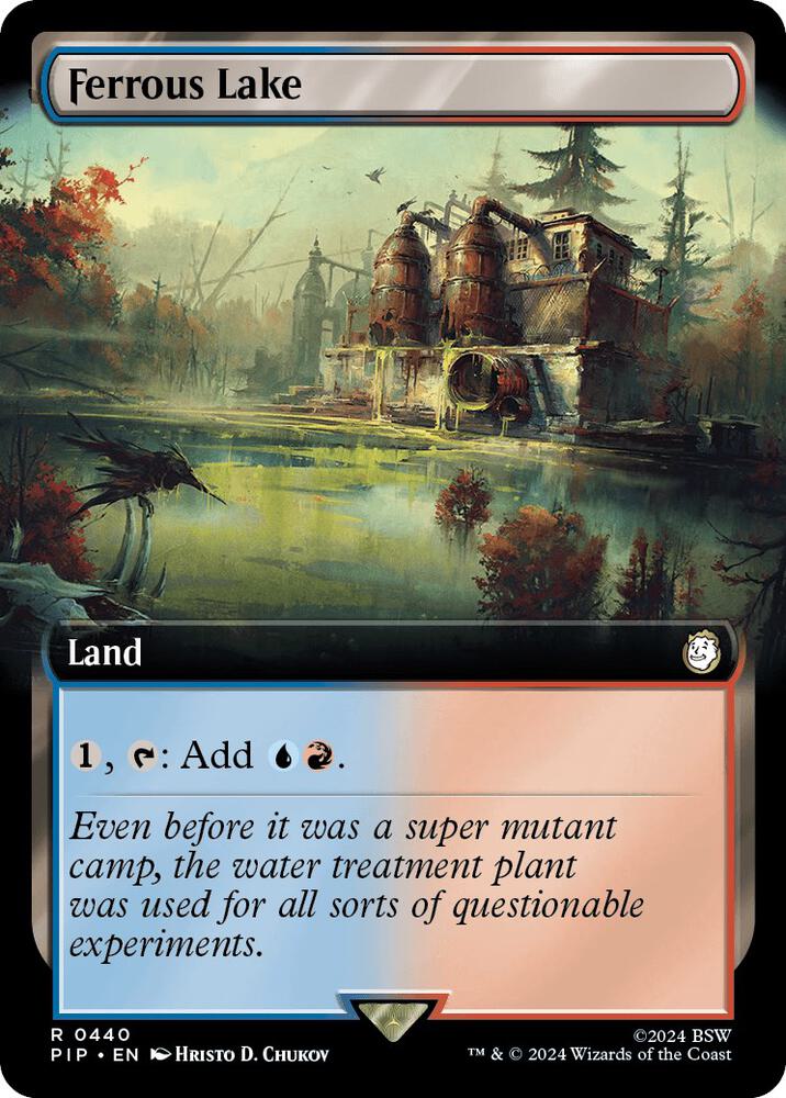 Ferrous Lake Extended Art 440 (Universes Beyond: Fallout)  | Good Games Adelaide SA