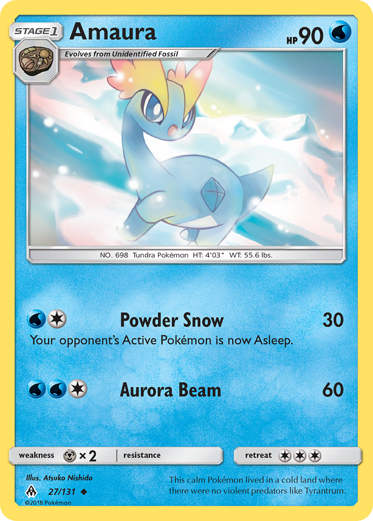 Amaura (27/131) [Sun & Moon: Forbidden Light] | Good Games Adelaide SA