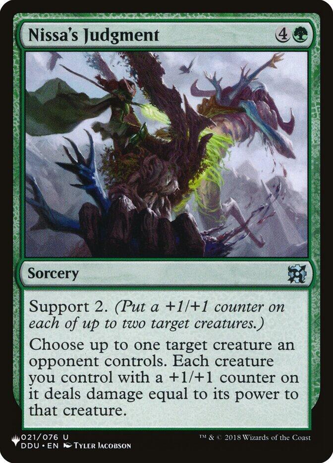 Nissas Judgment 021/076 (The List Reprints)  | Good Games Adelaide SA