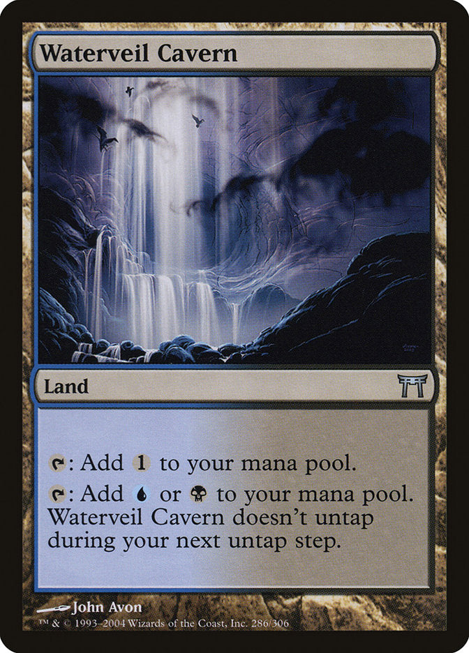 Waterveil Cavern 286 (Champions of Kamigawa)  | Good Games Adelaide SA