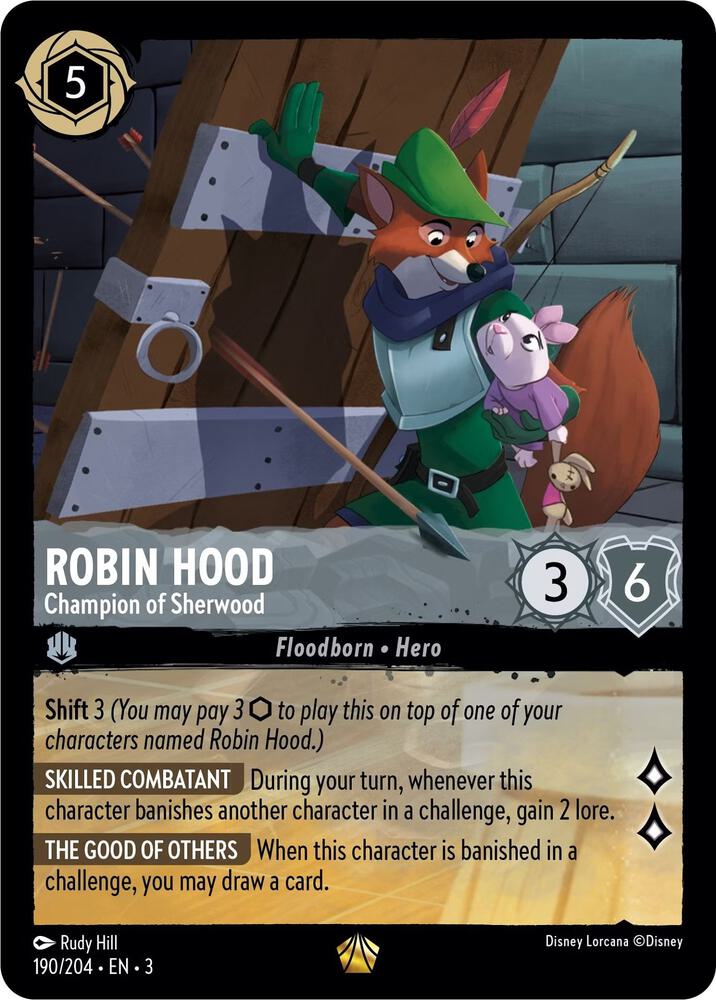 Robin Hood, Champion of Sherwood 190/204 (Into the Inklands)  | Good Games Adelaide SA