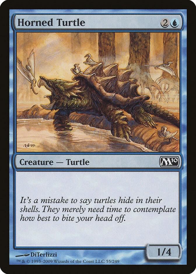 Horned Turtle 55/249 (Magic 2010 (M10))  | Good Games Adelaide SA