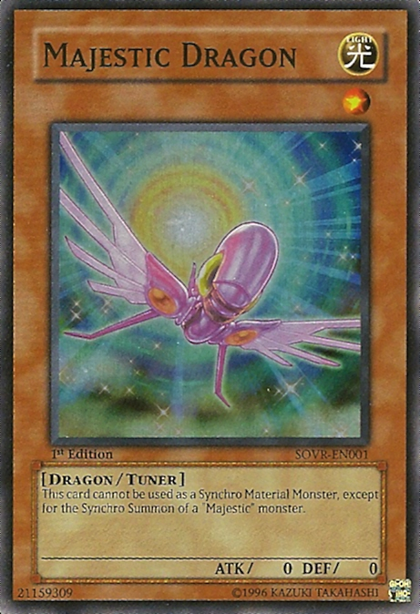Majestic Dragon [SOVR-EN001] Super Rare | Good Games Adelaide SA