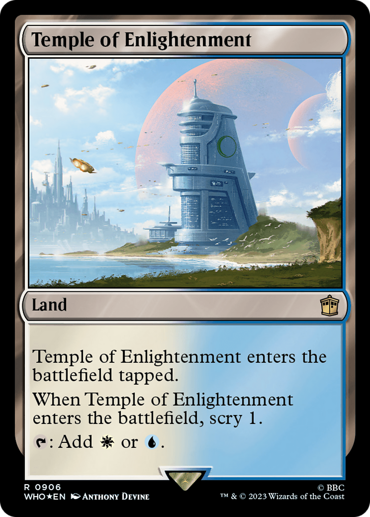 Temple of Enlightenment (Surge Foil) [Doctor Who] | Good Games Adelaide SA