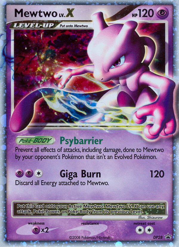 Mewtwo LV.X (DP28) [Diamond & Pearl: Black Star Promos] | Good Games Adelaide SA