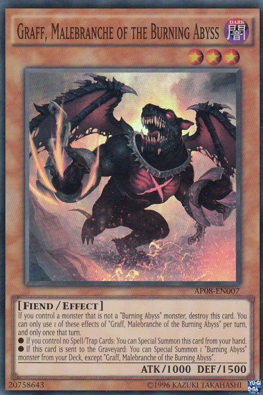Graff, Malebranche of the Burning Abyss [AP08-EN007] Super Rare | Good Games Adelaide SA