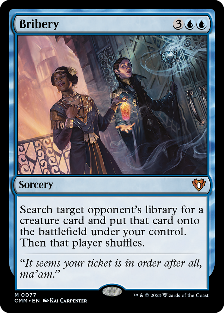 Bribery [Commander Masters] | Good Games Adelaide SA